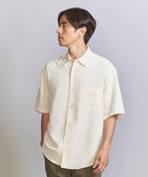 beauty＆youth シルキータッチ テーパード シャツ 楽天市場】【SALE／80%OFF】シルキータッチ レギュラーフォルム