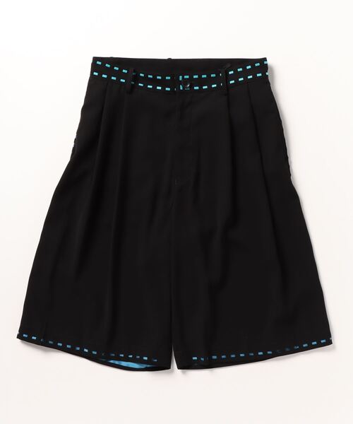 amok（アモク）の「amok /アモク/LASER SITCH SHORT PANTS（その他パンツ・メンズ・ブルー/ブラック・M/L）」の2枚目の写真