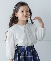 ◆【110-150】セーラーえりブラウス