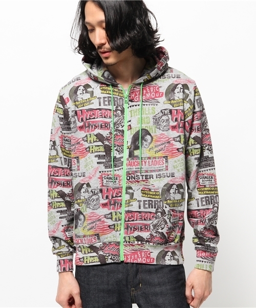 HYSTERIC GLAMOUR（ヒステリックグラマー）の「DEADLY SOUNDS総柄 PK