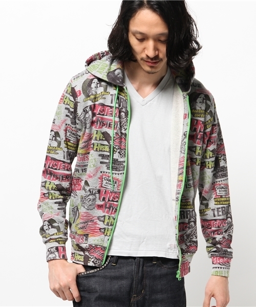 HYSTERIC GLAMOUR（ヒステリックグラマー）の「DEADLY SOUNDS総柄 PK