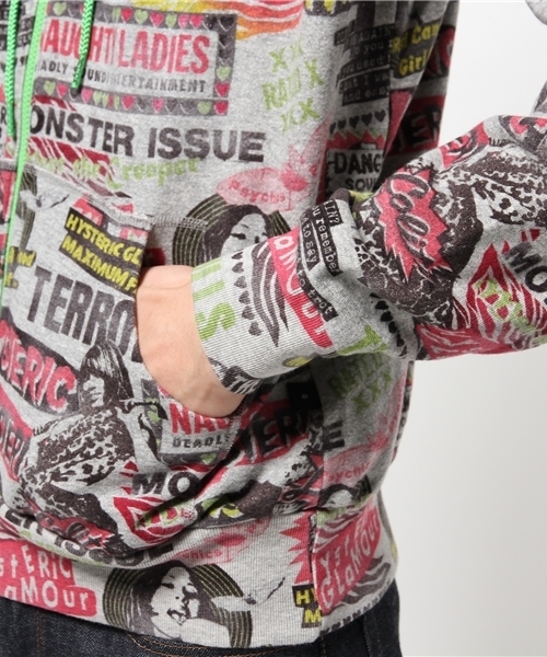 HYSTERIC GLAMOUR（ヒステリックグラマー）の「DEADLY SOUNDS総柄 PK