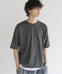 Buyer's Select/接触冷感天竺オーバーサイズカットソー