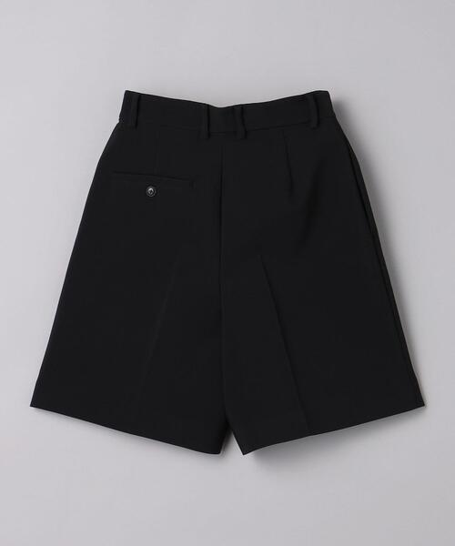マルゥ　ユナイテッドアローズ　タック　ショートパンツ　ブラック MARW UNITED ARROWS＞タック ショートパンツ