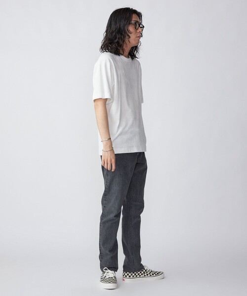 SHIPS(シップス)の「SHIPS: PLA ポリ乳酸 パイル Tシャツ(Tシャツ/カットソー・メンズ・ネイビー/カーキ/オフホワイト・SMALL/MEDIUM/LARGE/X-LARGE)」の10枚目の写真