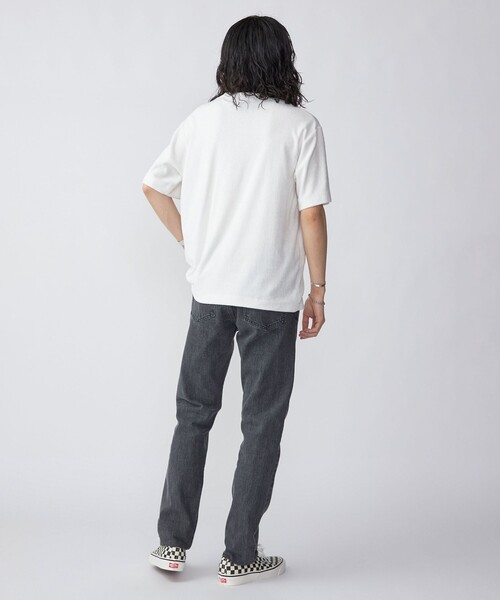 SHIPS(シップス)の「SHIPS: PLA ポリ乳酸 パイル Tシャツ(Tシャツ/カットソー・メンズ・ネイビー/カーキ/オフホワイト・SMALL/MEDIUM/LARGE/X-LARGE)」の11枚目の写真
