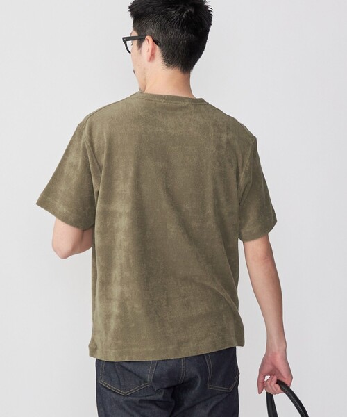 SHIPS(シップス)の「SHIPS: PLA ポリ乳酸 パイル Tシャツ(Tシャツ/カットソー・メンズ・ネイビー/カーキ/オフホワイト・SMALL/MEDIUM/LARGE/X-LARGE)」の16枚目の写真