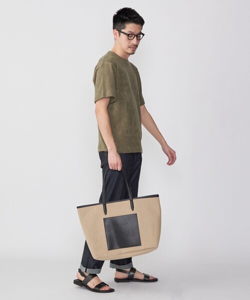 SHIPS(シップス)の「SHIPS: PLA ポリ乳酸 パイル Tシャツ(Tシャツ/カットソー・メンズ・ネイビー/カーキ/オフホワイト・SMALL/MEDIUM/LARGE/X-LARGE)」の21枚目の写真