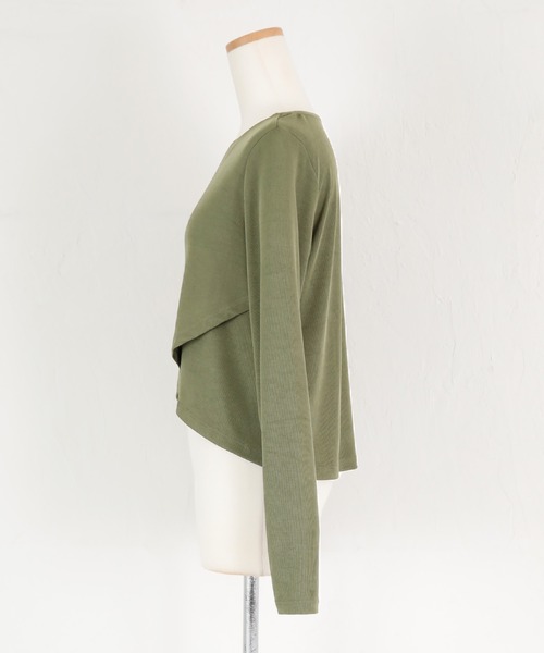 フロントクロスデザイントップス／ラッシュガード