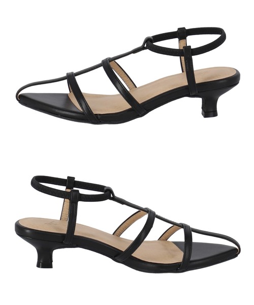 ANAP(アナップ)の「ストラップサンダル(サンダル・レディース・ブラック/オフホワイト・S/M/L)」の7枚目の写真