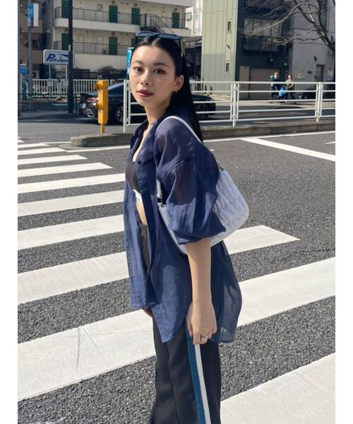 EVRIS（エヴリス）の「ギャザーハンドBAG（ハンドバッグ・レディース・ホワイト/ブラック/グリーン・FREE）」の20枚目の写真