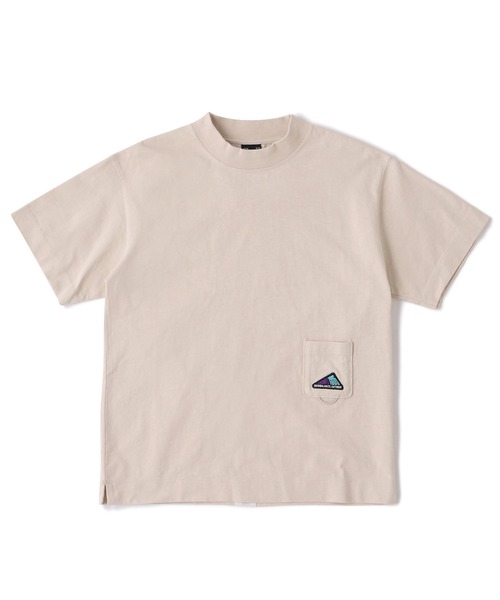 NEW BALANCE（ニューバランス）の「MT1996 ショートスリーブTシャツ（Tシャツ/カットソー・レディース・ピンク/サンドグレー/ホワイト・LARGE/MEDIUM/SMALL）」の3枚目の写真