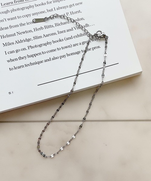 TONE SELECT GOODS（トーンセレクトグッズ）の「urbanfemine./[サージカルステンレス]デザインチェーンアンクレット U7026（アンクレット・レディース・イエローゴールド/ホワイトゴールド/ピンクゴールド・FREE）」の2枚目の写真