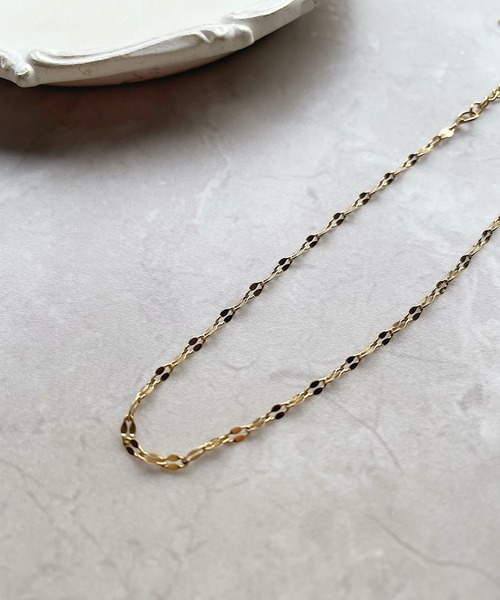 TONE SELECT GOODS（トーンセレクトグッズ）の「urbanfemine./[サージカルステンレス]デザインチェーンアンクレット U7026（アンクレット・レディース・イエローゴールド/ホワイトゴールド/ピンクゴールド・FREE）」の6枚目の写真