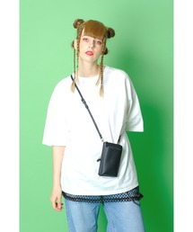 an meets zakka（アンミツザッカ）の「an meets zakka レザースマホショルダーバッグ（ショルダーバッグ）」
