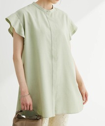 接触冷感 比翼シャツチュニック