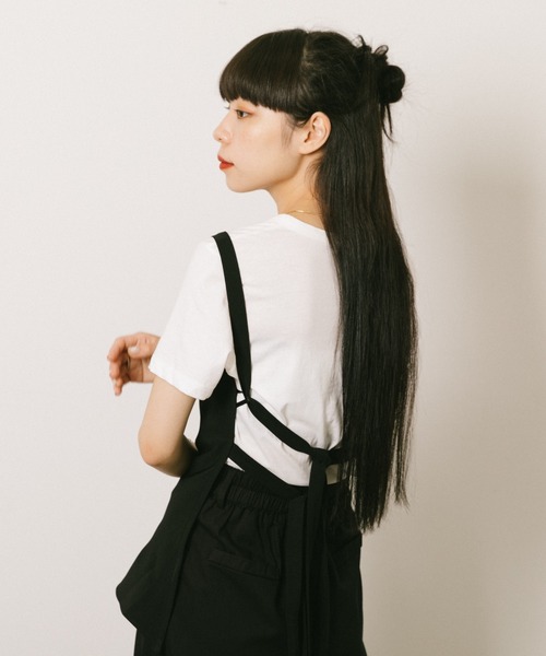 ワンショルダーバックデザインビスチェ（ベスト）｜Jeudi