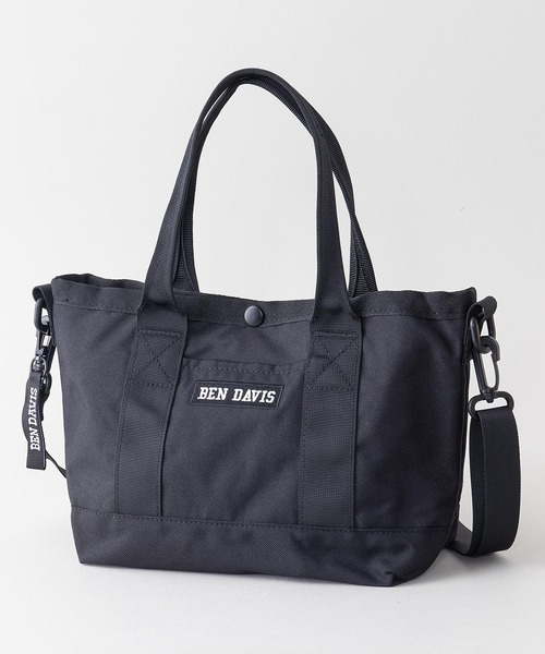 BEN DAVIS(ベンデイビス)の「【BEN DAVIS/ベンデイビス】2WAY トラベルショルダー トートバッグM BDW-8068 ポリエステルキャンバス素材使用(ショルダーバッグ・メンズ・パープル/ブラック/レッド・FREE)」の1枚目の写真