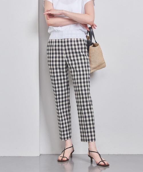UNITED ARROWS(ユナイテッドアローズ)の「ギンガムチェック スリムパンツ(その他パンツ・レディース・その他7/その他1・34/36/38/40)」の6枚目の写真