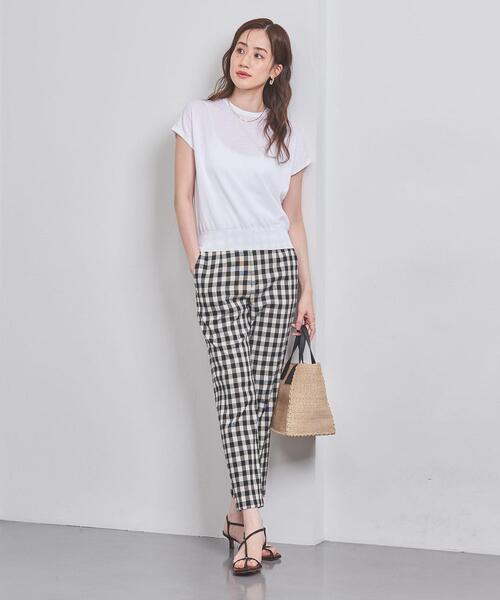 UNITED ARROWS(ユナイテッドアローズ)の「ギンガムチェック スリムパンツ(その他パンツ・レディース・その他7/その他1・34/36/38/40)」の7枚目の写真