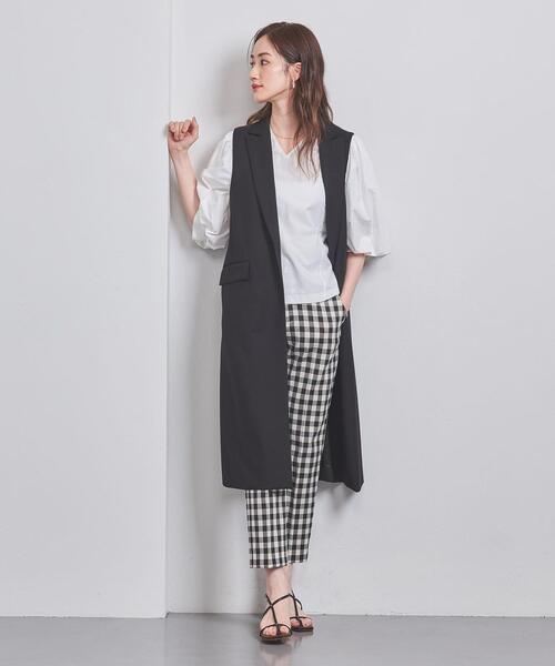 UNITED ARROWS(ユナイテッドアローズ)の「ギンガムチェック スリムパンツ(その他パンツ・レディース・その他7/その他1・34/36/38/40)」の10枚目の写真