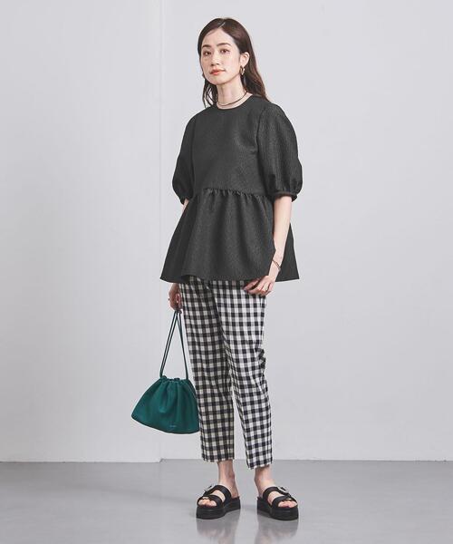 UNITED ARROWS(ユナイテッドアローズ)の「ギンガムチェック スリムパンツ(その他パンツ・レディース・その他7/その他1・34/36/38/40)」の12枚目の写真