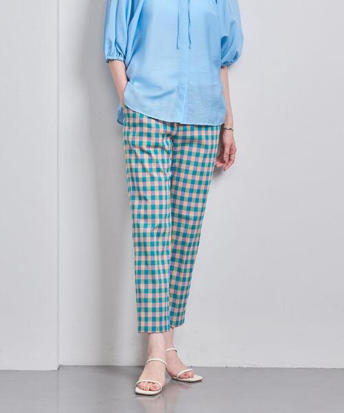 UNITED ARROWS(ユナイテッドアローズ)の「ギンガムチェック スリムパンツ(その他パンツ・レディース・その他7/その他1・34/36/38/40)」の13枚目の写真