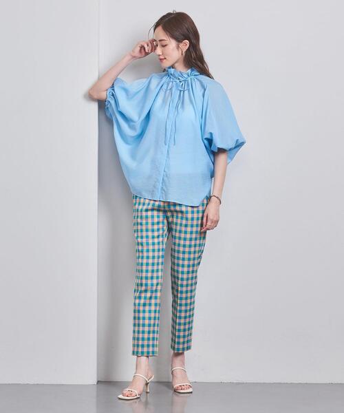 UNITED ARROWS(ユナイテッドアローズ)の「ギンガムチェック スリムパンツ(その他パンツ・レディース・その他7/その他1・34/36/38/40)」の14枚目の写真