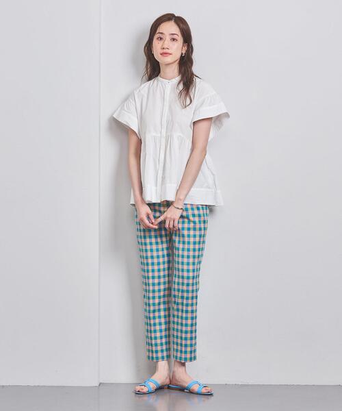 UNITED ARROWS(ユナイテッドアローズ)の「ギンガムチェック スリムパンツ(その他パンツ・レディース・その他7/その他1・34/36/38/40)」の16枚目の写真