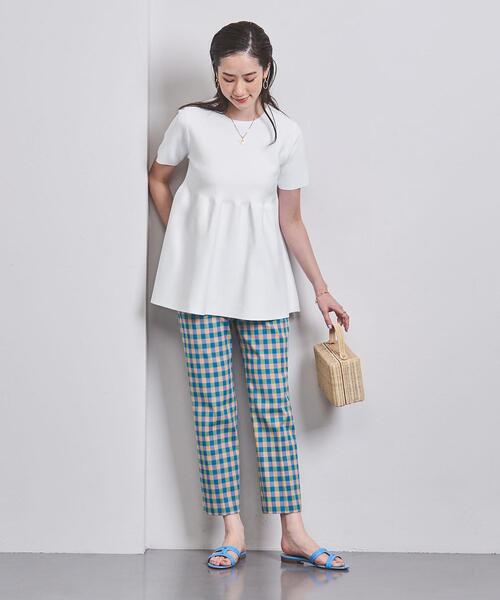 UNITED ARROWS(ユナイテッドアローズ)の「ギンガムチェック スリムパンツ(その他パンツ・レディース・その他7/その他1・34/36/38/40)」の17枚目の写真