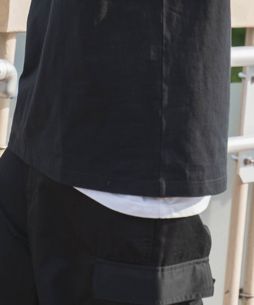 WEGO（ウィゴー）の「WEGO/ヘビーウエイトノースリーブ（タンクトップ・メンズ・ブラック/ホワイト・MEDIUM/LARGE）」の10枚目の写真