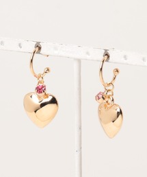 jouetie | ポイントビジューハートピアス(ピアス（両耳用）)