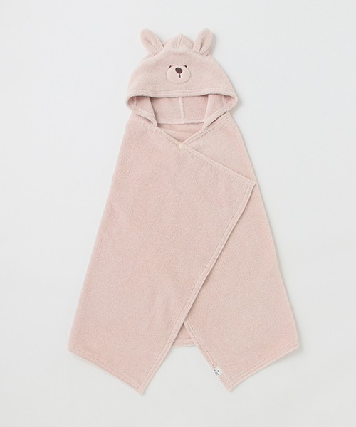 petit main(プティマイン)の「【抗菌防臭】バスポンチョ(その他ベビー用品・キッズ・ライトピンク/イエロー/アイボリー・FREE)」の1枚目の写真