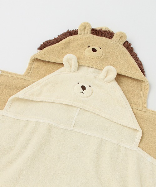 petit main(プティマイン)の「【抗菌防臭】バスポンチョ(その他ベビー用品・キッズ・ライトピンク/イエロー/アイボリー・FREE)」の7枚目の写真