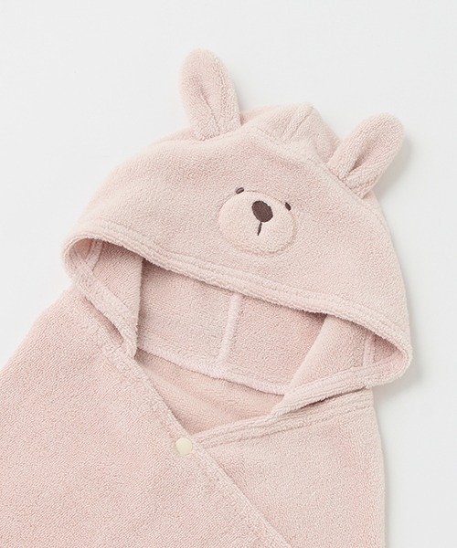 petit main(プティマイン)の「【抗菌防臭】バスポンチョ(その他ベビー用品・キッズ・ライトピンク/イエロー/アイボリー・FREE)」の8枚目の写真