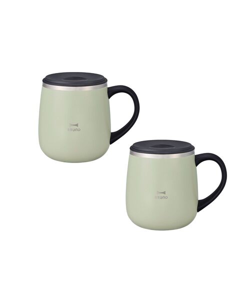 蓋つきステンレスマグ short 2個入りセット（グラス/マグカップ