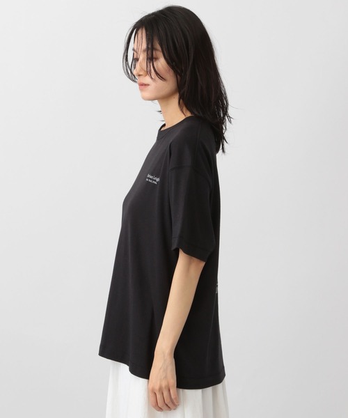 A part by（アパートバイ）の「【Good Rock Speed別注】フォトTEE_5分袖（Tシャツ/カットソー・レディース・ブラック/アイボリー・FREE）」の13枚目の写真