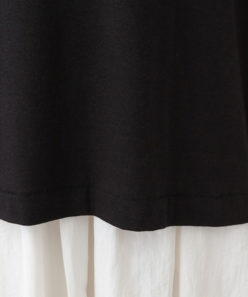 A part by（アパートバイ）の「【Good Rock Speed別注】フォトTEE_5分袖（Tシャツ/カットソー・レディース・ブラック/アイボリー・FREE）」の7枚目の写真