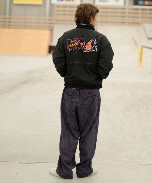 TOY MACHINE(トイ マシーン)の「【ムラサキスポーツ別注】TOY MACHINE/トイマシーン ジャケット ビックシルエット リバーシブル フリース MTMFDJK10(その他アウター・レディース・アーミー/ブラック・L/M/XL)」の8枚目の写真