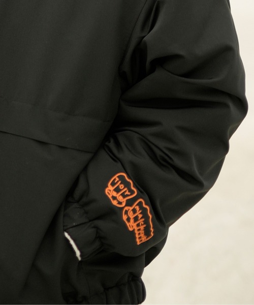 TOY MACHINE(トイ マシーン)の「【ムラサキスポーツ別注】TOY MACHINE/トイマシーン ジャケット ビックシルエット リバーシブル フリース MTMFDJK10(その他アウター・レディース・アーミー/ブラック・L/M/XL)」の10枚目の写真