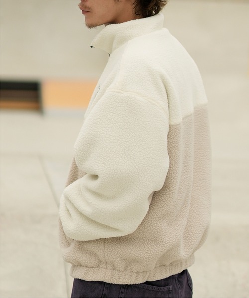 TOY MACHINE(トイ マシーン)の「【ムラサキスポーツ別注】TOY MACHINE/トイマシーン ジャケット ビックシルエット リバーシブル フリース MTMFDJK10(その他アウター・レディース・アーミー/ブラック・L/M/XL)」の13枚目の写真