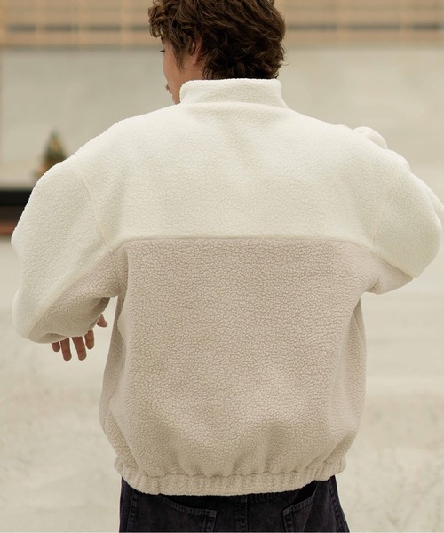 TOY MACHINE(トイ マシーン)の「【ムラサキスポーツ別注】TOY MACHINE/トイマシーン ジャケット ビックシルエット リバーシブル フリース MTMFDJK10(その他アウター・レディース・アーミー/ブラック・L/M/XL)」の14枚目の写真