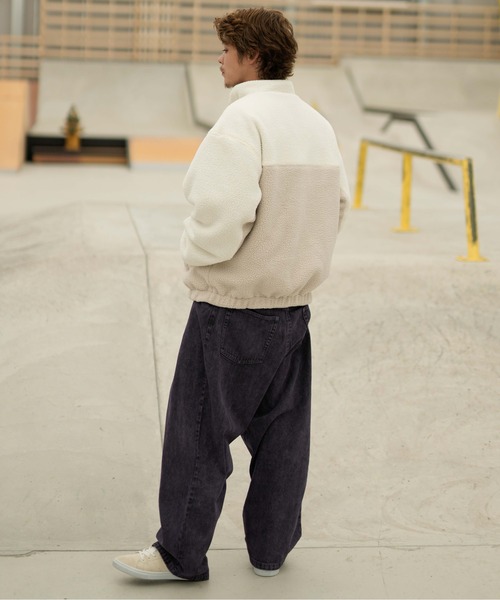 TOY MACHINE(トイ マシーン)の「【ムラサキスポーツ別注】TOY MACHINE/トイマシーン ジャケット ビックシルエット リバーシブル フリース MTMFDJK10(その他アウター・レディース・アーミー/ブラック・L/M/XL)」の16枚目の写真