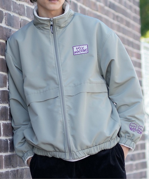 TOY MACHINE(トイ マシーン)の「【ムラサキスポーツ別注】TOY MACHINE/トイマシーン ジャケット ビックシルエット リバーシブル フリース MTMFDJK10(その他アウター・レディース・アーミー/ブラック・L/M/XL)」の19枚目の写真
