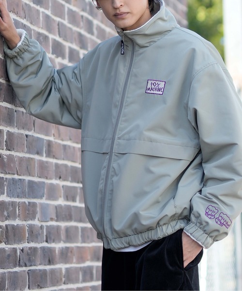 TOY MACHINE(トイ マシーン)の「【ムラサキスポーツ別注】TOY MACHINE/トイマシーン ジャケット ビックシルエット リバーシブル フリース MTMFDJK10(その他アウター・レディース・アーミー/ブラック・L/M/XL)」の20枚目の写真
