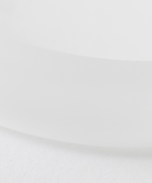 HARIO Lampwork Factory（ハリオランプワークファクトリー）の「【HARIO Lampwork Factory】 バングル　スモーク（バングル/リストバンド・レディース・クリア・フリー）」の7枚目の写真