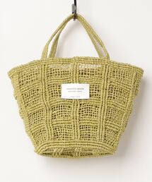 beautiful people | beautiful people/ビューティフルピープル/ abaca knitting tote bag/S(トートバッグ)