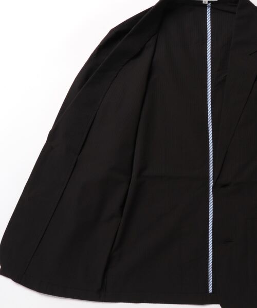 NYLAUS（ナイラス）の「シアサッカー 2B テーラードジャケット