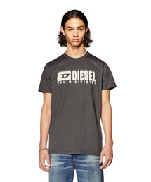 【極美品】DIESEL Tシャツ デニム ロゴ刺繍M DIESEL】注目アイテム（メンズ）Tシャツ・ジャケット・ベルト