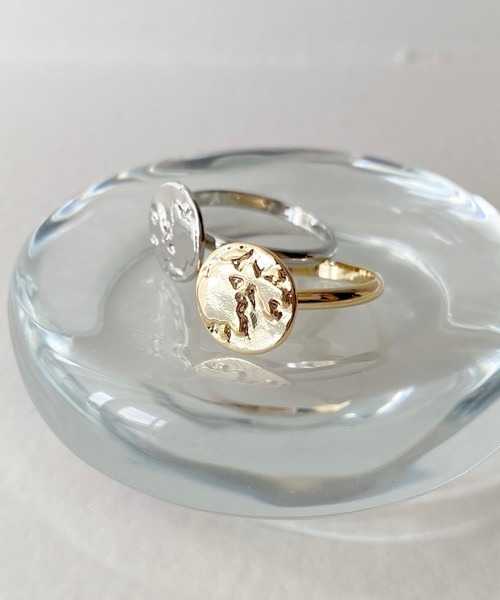 ECRu.】full moon ring/ムーン リング（リング）｜tone（トーン